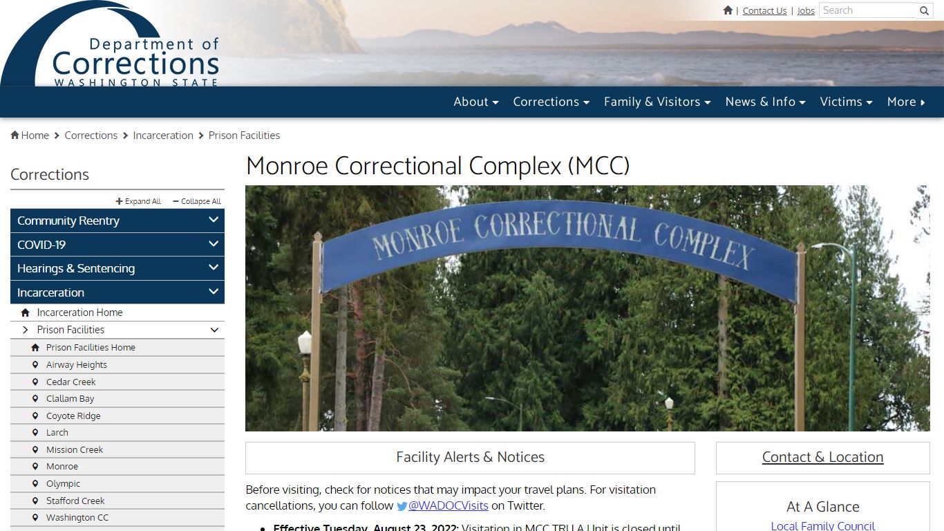 Monroe Correctional Complex (MCC)